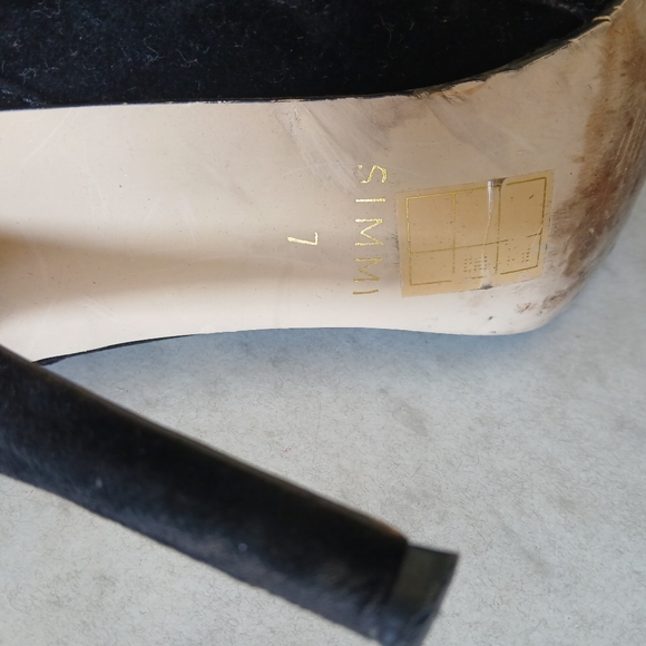 Simmi Black Lace-Up Stiletto Ankle Boots - Picture 5 of 5